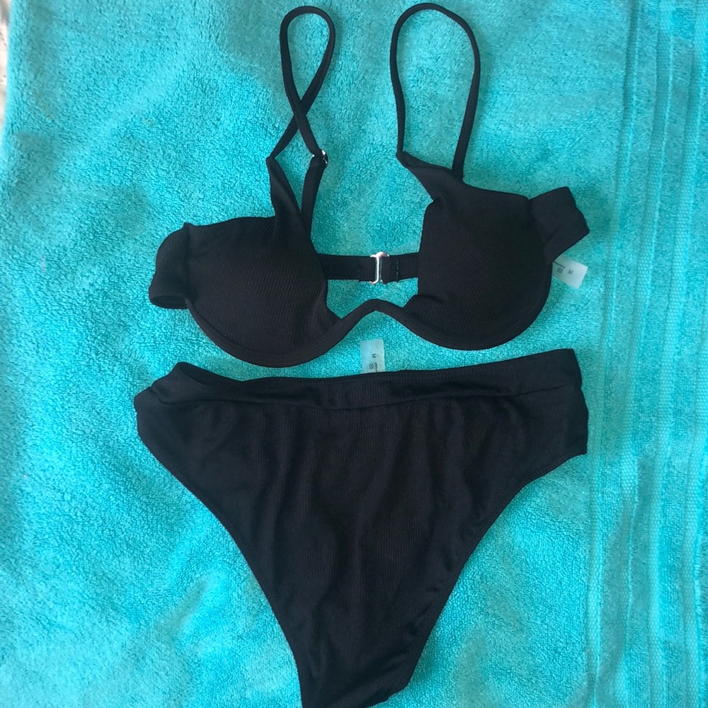 never worn, top and bottom swimsuit